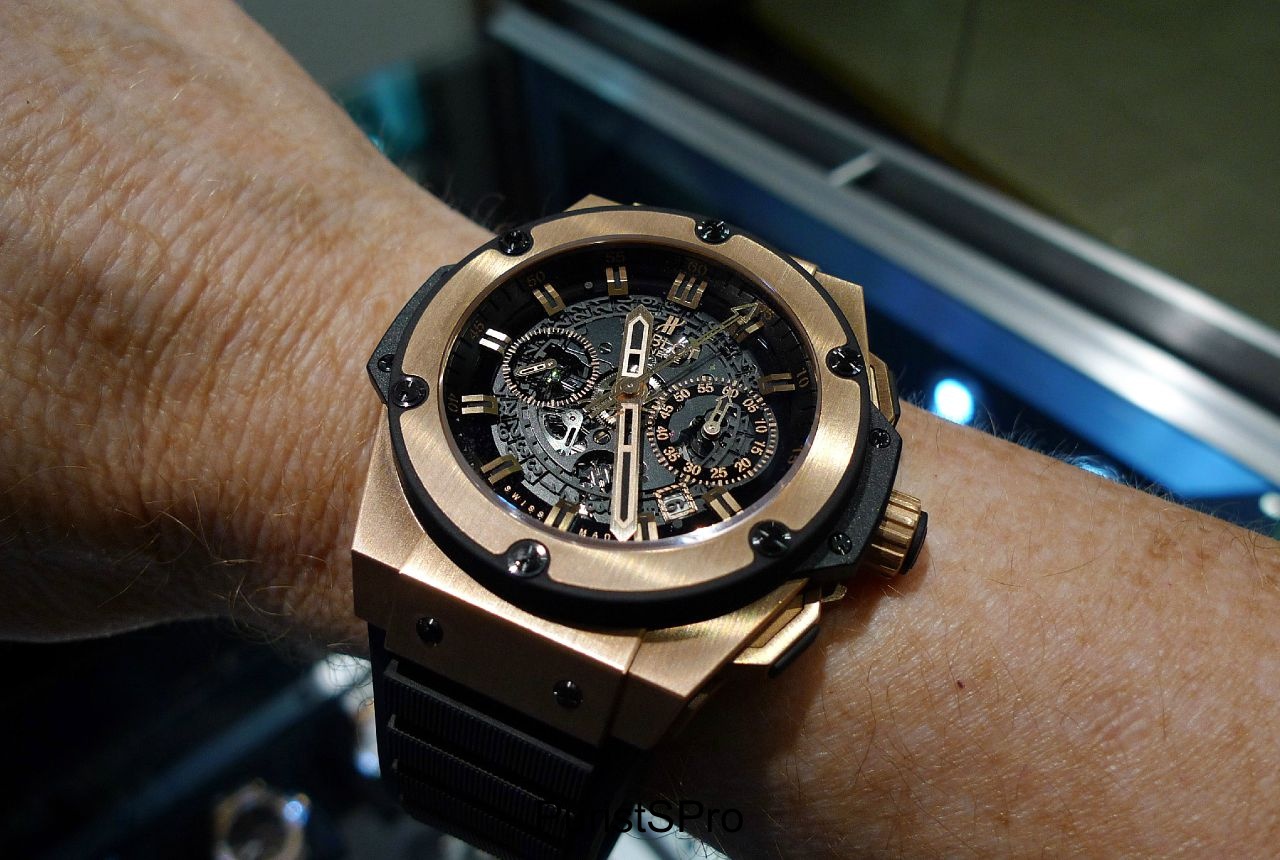 Replica Hublot Big Bang King Power 48MM Rose Gold